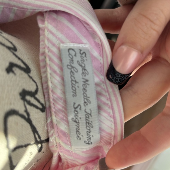 Pink Button up Collared Shirt - Picture 4 of 7